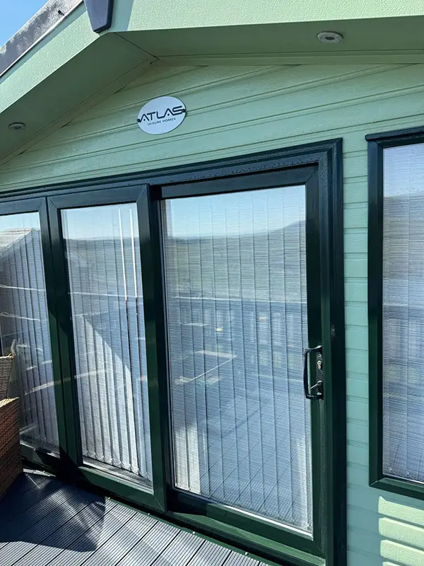 Photo of caravan prior to being cleaned by Rickard Cleaning Services, Tywyn.