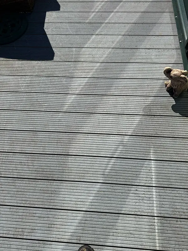 Photo of caravan prior to being cleaned by Rickard Cleaning Services, Tywyn.